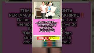 TRENDING ‼️ZUMI ZOLA DIAPIT CINTA PERTAMA DAN Terakhir putrizulhas shortvideo gibranrakabuming [upl. by Laden]