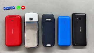 Old Nokia Ringing call Nokia 8800 2660  3310  1134  1187 Incoming call [upl. by Aelem]