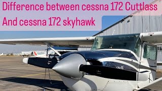 Cessna 172RG Cutlass  Difference between C172RG Cutlass and C172 Skyhawk [upl. by Llemaj]