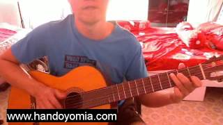 No541 Oh Carol  Neil Sedaka  Fingerstyle Guitar Solo [upl. by Nahn446]