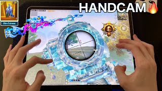 This World RANKR Player🔥 Best 6finger HANDCAM iPad Pro M2 chip‼️  Solo vs Squad  PUBG MOBILE [upl. by Shanks]