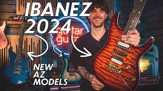 Brand New Ibanez AZ for 2024  Demo amp Walkthrough [upl. by Narud757]