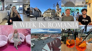 🇷🇴 A WEEK IN ROMANIA  museums shops  exploring [upl. by Hallette]