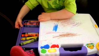 Crayola Beginnings Color Me a Song and Crayola Color Wonder Lap Desk [upl. by Specht]