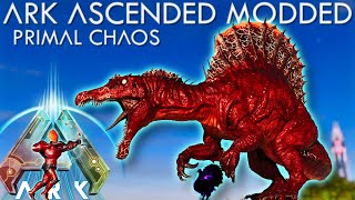 New Shadow Tier Creatures in Ark Primal Chaos Ark Pooping Ascended Mods [upl. by Adoree259]