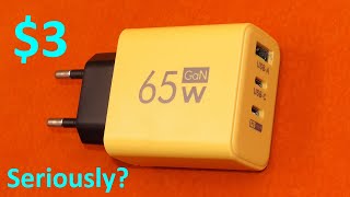 3 aliexpress 65W charger [upl. by Aklim]