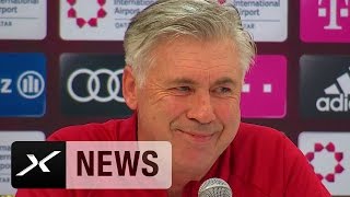 Carlo Ancelotti VidalTransfer quotAbsoluter Unsinnquot  FC Bayern [upl. by Haraj]