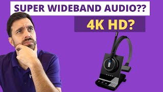 A Wireless Headset with SUPER HD AUDIO Live MIC Test [upl. by Grose]