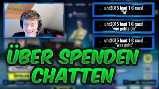 💸 Ich chatte NUR über Spenden 😂 [upl. by Ymer]