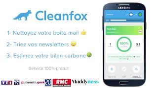 Cleanfox  Android App Preview Video  French [upl. by Lumbye]