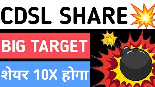 CDSL Share Latest News Today CDSL Share News CDSL Share Price Target [upl. by Safire]