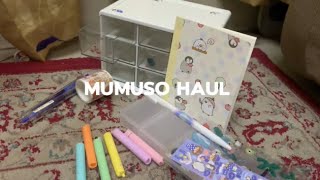 Mumuso haul aesthetic [upl. by Refenej]