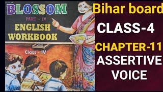 CLASS4 ENGLISH WORKBOOK CHAPTER11ASSERTIVE VOICE WORKSHEETS 5455565758 4th class eng wbch11 [upl. by Sateia]