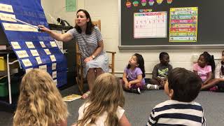 Shared Reading of a Poem in Kindergarten [upl. by Valaria]