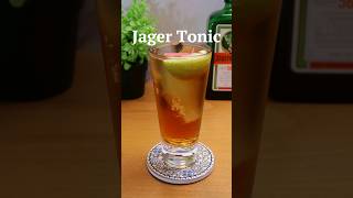 How to Make a Jäger Tonic Cocktail in 10 Seconds [upl. by Sillaw576]