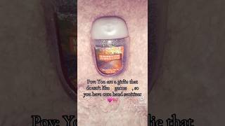 Cute hand sanitizer 🩷🎀 handsanitizer bathandbodyworks girlygirl girlyaesthetic glitter [upl. by Sholem]