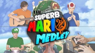 The Superb Mario Medley feat Labo Piano [upl. by Nace222]