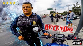 Me paran en RETEN de POLICIAS DE LA CDMX no se den a la FUGA [upl. by Hamirak319]