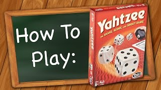 How to Play Yahtzee [upl. by Ijies]