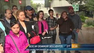 Las Noticias  Buscan disminuir descuentos del crédito INFONAVIT [upl. by Vivie]