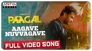 AagaveNuvvagave Full Video Song  Paagal Songs  Vishwak Sen  Naressh Kuppili  Radhan [upl. by Euqirne]