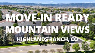 Beautiful 4Bedroom Home for Sale in Highlands Ranch CO  Mountain Views amp Modern Upgrades [upl. by Nanam679]