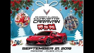 Kerbeck Corvette 16th Annual Toys for Tots Corvette Caravan [upl. by Dnomsaj850]