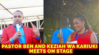 MUTHEE KIENGEI AND KEZIAH WA KARIUKI SHARE A LIVE STAGE [upl. by Ledda]