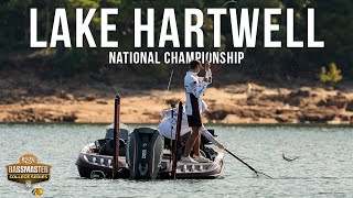 TEXAS AampM BASS FISHING TAKES ON THE NATTY Bassmaster College National Championship Lake Hartwell [upl. by Ahsac]