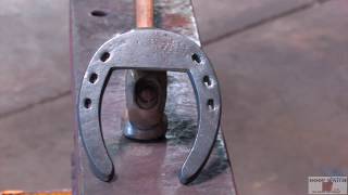 World Championship Blacksmiths Robert Jukes Front Suspensory Shoe [upl. by Githens667]