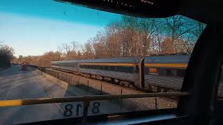 VIA 913 as Train 645 bound from Ottawa to Toronto [upl. by Nosnehpets283]