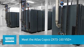 Meet the Atlas Copco ZR75160 VSD  Atlas Copco Compressors [upl. by Leirea]