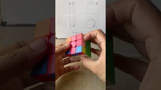 3x3 Rubik’s Cube Easy pattern tricks 2k24 V5 131124 shorts viralvideo trending mrmnk [upl. by Yorgen]