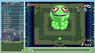 Zelda The Minish Cap Any Speedrun in 12718 [upl. by Ailisec]