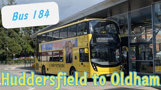 Sneaked a peek at Peak District National Park on Bee Network  Bus 184  September 2024 [upl. by Ainoval]