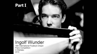 INGOLF WUNDER plays FREDERIC CHOPIN  Part 1 Audio video [upl. by Sipple]