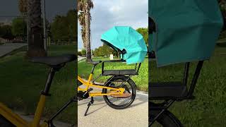 Protezione parapioggia per la Cargo bike un brevetto unico al mondo [upl. by Balthasar]