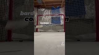 Bar down competition hockey howtoshoot [upl. by Odnomar559]