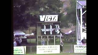 Round 10 1987 Frankston v Geelong WestHighlights [upl. by Tryck]