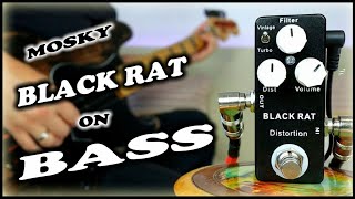 Mosky Black Rat Distortion Bass Demo [upl. by Salzhauer92]