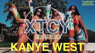 Kanye West  XTCY 8D AUDIO  USE HEADPHONES [upl. by Oileve]