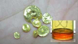 Make Gold from Chloroauric Acid [upl. by Anairb]