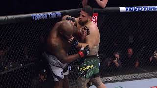 UFC305 Tai Tuivasa Noquea a Derrick Lewis [upl. by Anyahc962]