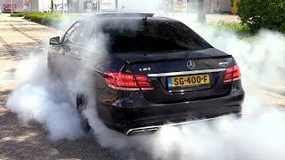 The LOUDEST MercedesBenz E500 V8 BiTurbo W212 EVER [upl. by Mylan819]