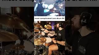 Lars Ulrich is the GOAT metal drummer music metallica larsulrich drums meme shorts cover [upl. by Ashli]