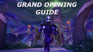 Grand opening WOW GUIDE [upl. by River]