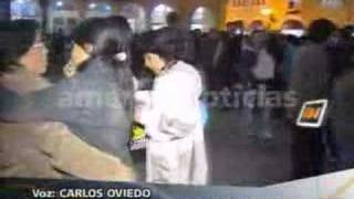 TERREMOTO PERÚ Telefónica y caida del servicio 15082007 [upl. by Attirehs]