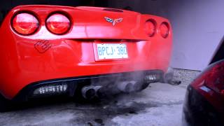 C6 Corvette SLP Loudmouth Exhaust [upl. by Anuahs]