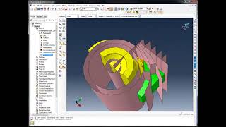 SIMULIA Abaqus  Advanced Hex Meshing in Abaqus CAE [upl. by Grannie130]