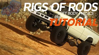 RoR Rigs Of Rods All vehicles controls except for boats Tutorial 2022 [upl. by Dwayne]